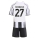 Juventus Andrea Cambiaso #27 Hjemmedraktsett Barn 2025-26 Kortermet (+ Korte bukser) Juventus Andrea Cambiaso #27 Hjemmedraktsett Barn 2025-26 Kortermet (+ Korte bukser)